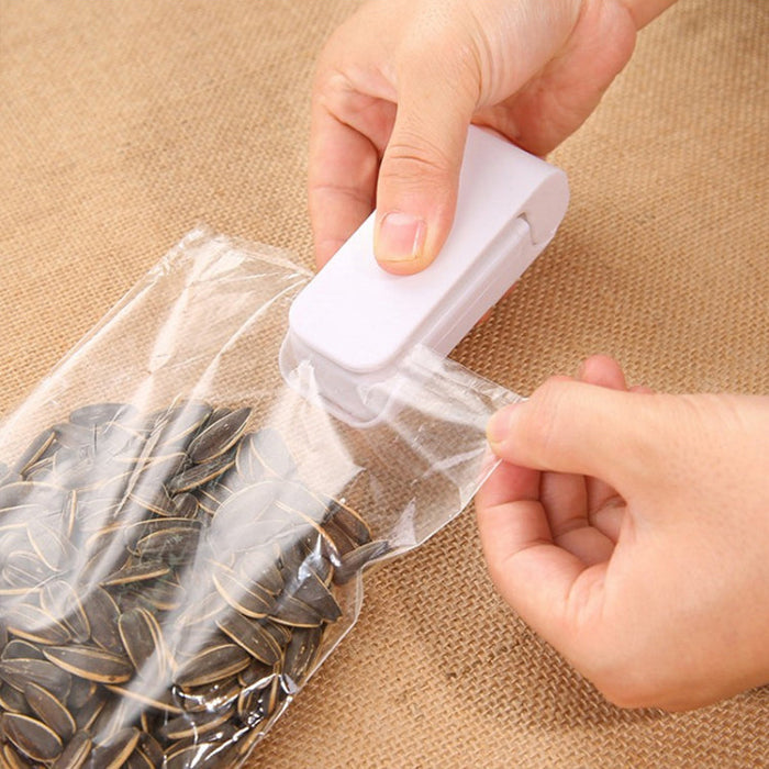 Mini Plastic Bags Closer