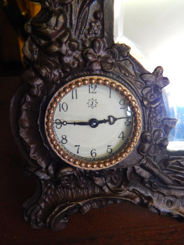 Mirror Frame - Bronze Clock-Jantiques LLC.