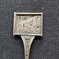 Missouri Stage Ozarks Collectible Travel Souvenir Spoon Vintage 3.5" 9 cm Pewter