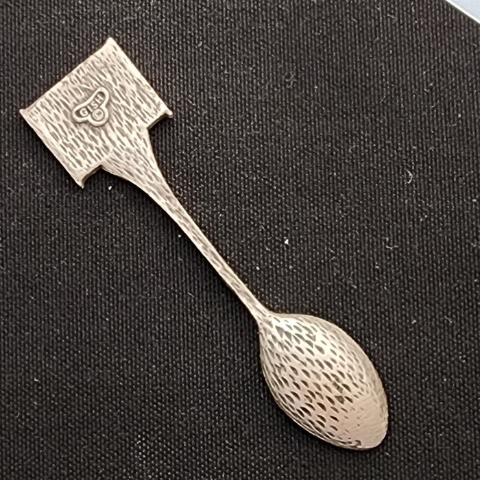 Missouri Stage Ozarks Collectible Travel Souvenir Spoon Vintage 3.5" 9 cm Pewter