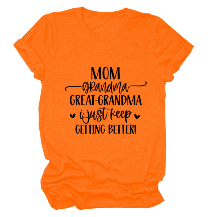 Orange (black font) / S