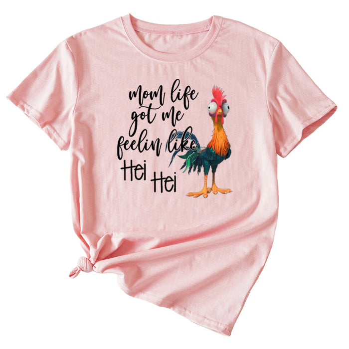 Pink (black font color image) / S