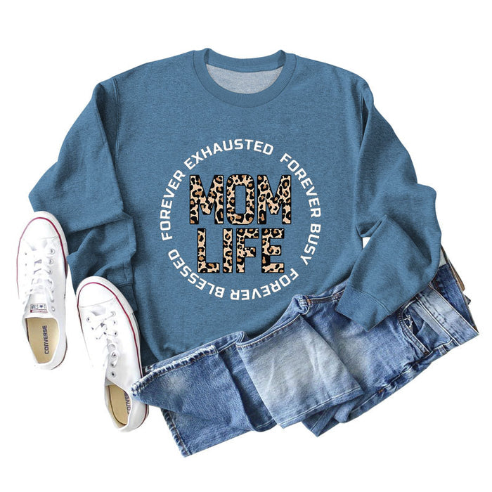 Blue sweater (white color picture) / S