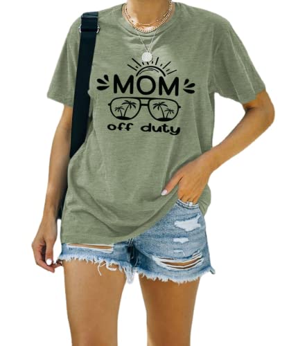 Mom Off Duty Shirt Mom Shirt for Women Mom Vacay Tee Gift for Mama
