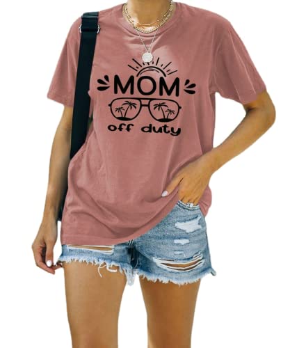 Mom Off Duty Shirt Mom Shirt for Women Mom Vacay Tee Gift for Mama