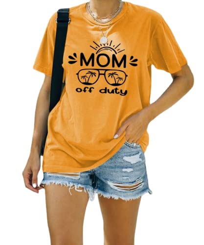 Mom Off Duty Shirt Mom Shirt for Women Mom Vacay Tee Gift for Mama
