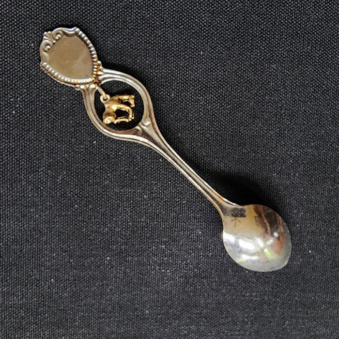 Montana Big Sky Country Collectible Souvenir Spoon 4.5" 11cm with Horse Dangler
