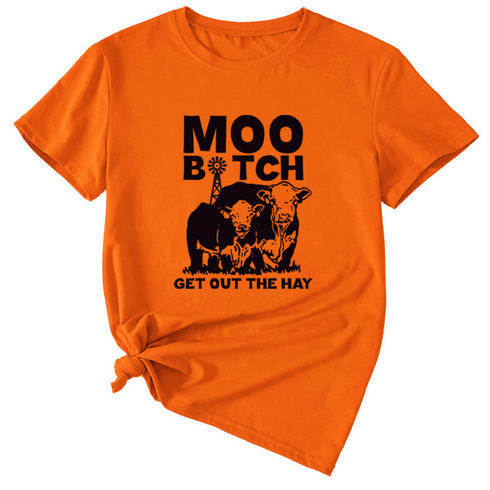 Orange (black font color picture) / S