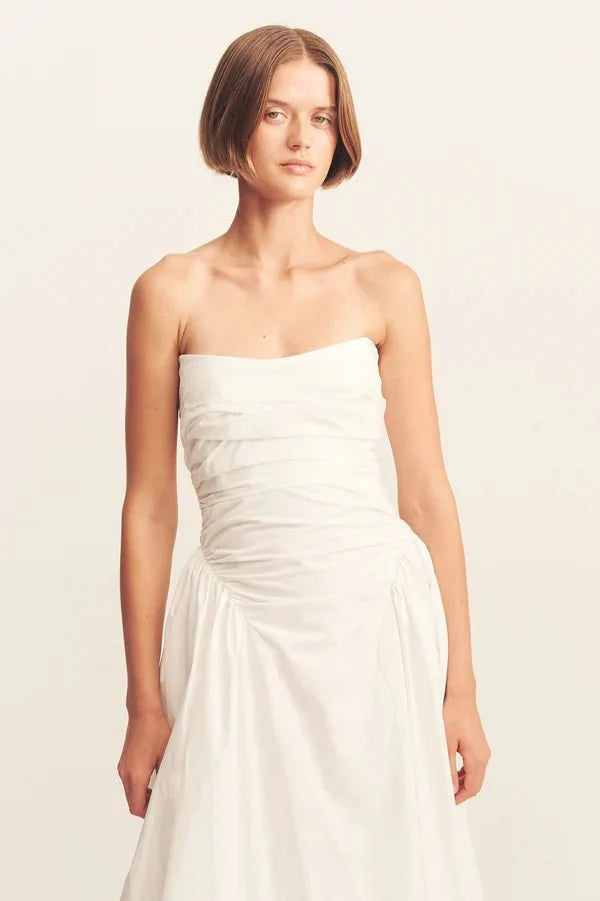 Morton Strapless Panelled Maxi Dress - SODA Fashion Haus