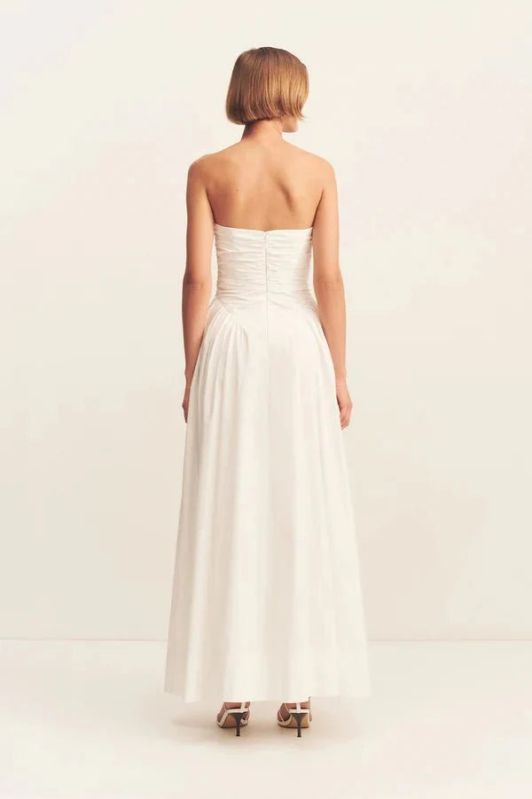 Morton Strapless Panelled Maxi Dress - SODA Fashion Haus