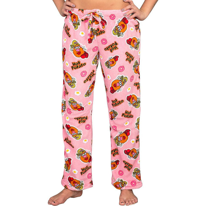 Mr Potato Head Pink Hot Potato Plush Lounge Pants - TVStoreOnline