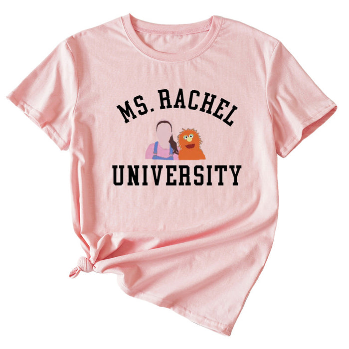 Pink (black font color image) / S