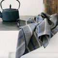 Mungo Honeycomb Cotton Tea Towel Grey