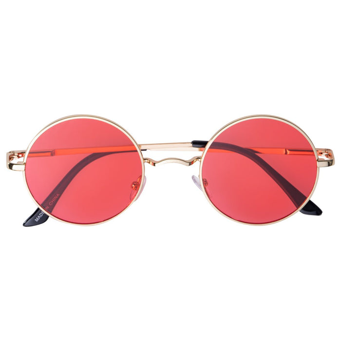Music Singer John L Vintage Round Glasses Halloween Costume Accessory Sunglasses - TVStoreOnline