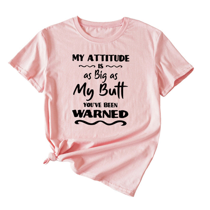 Pink (black font) / S