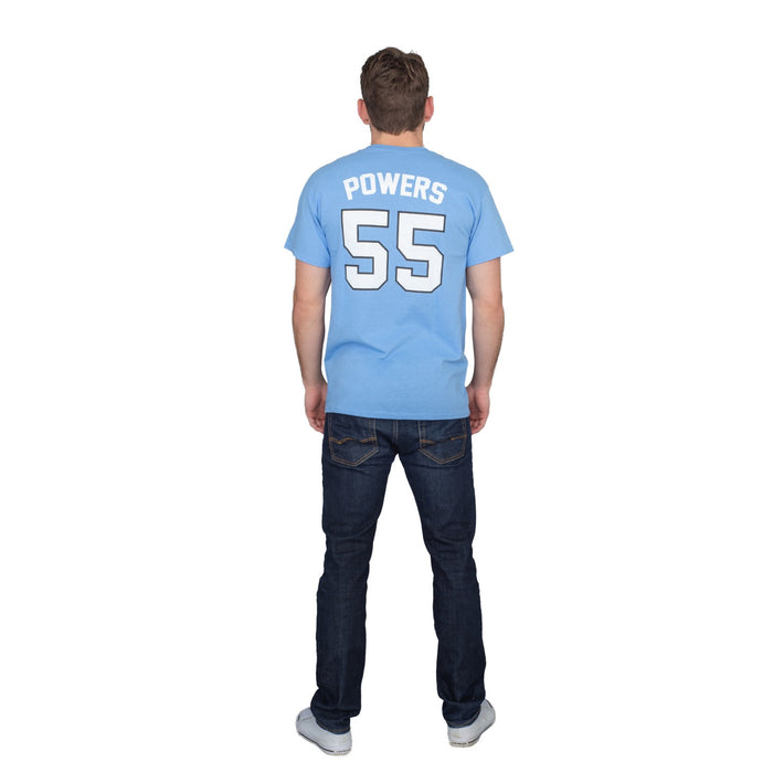 Myrtle Beach Mermen Logo Powers #55 Adult Unisex Halloween Cosplay Costume T-shirt