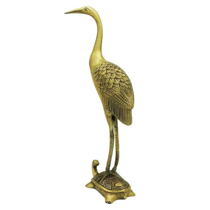 Mythical Crane on Heavenly Lo Shu Tortoise
