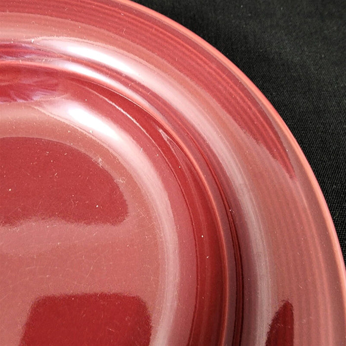Nancy Calhoun Raspberry Soup Bowl Stoneware Round 8 inch Set of 2