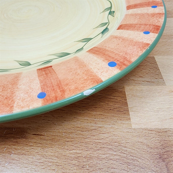 Napoli Pfaltzgraff 4 Set of Dinner Plate 11 3/4" 29cm Earthenware Dinnerware