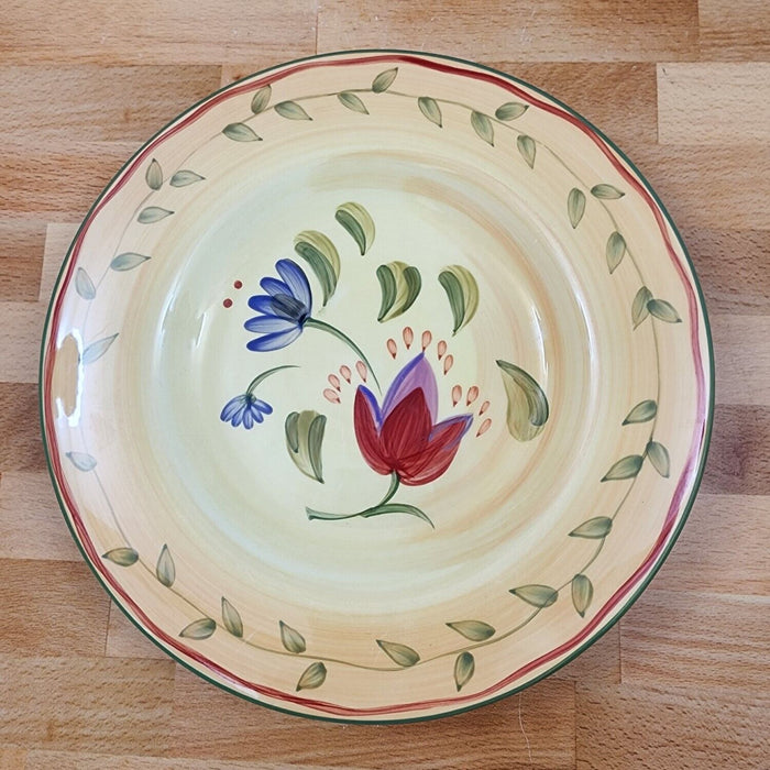 Napoli Pfaltzgraff Set of 3 Salad Plate 9 1/8" 23cm Earthenware Dinnerware
