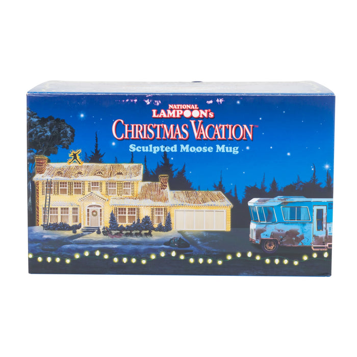 National Lampoon's Christmas Vacation Glass Moose Mug