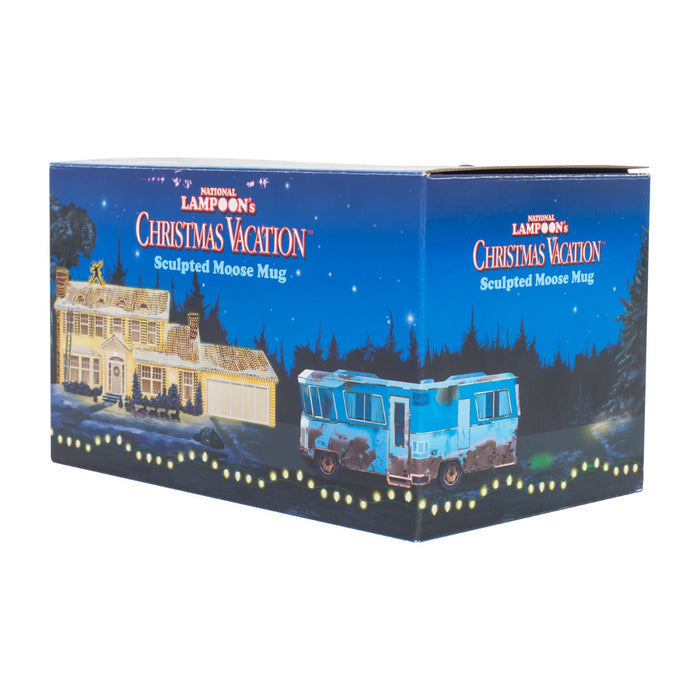 National Lampoon's Christmas Vacation Glass Moose Mug