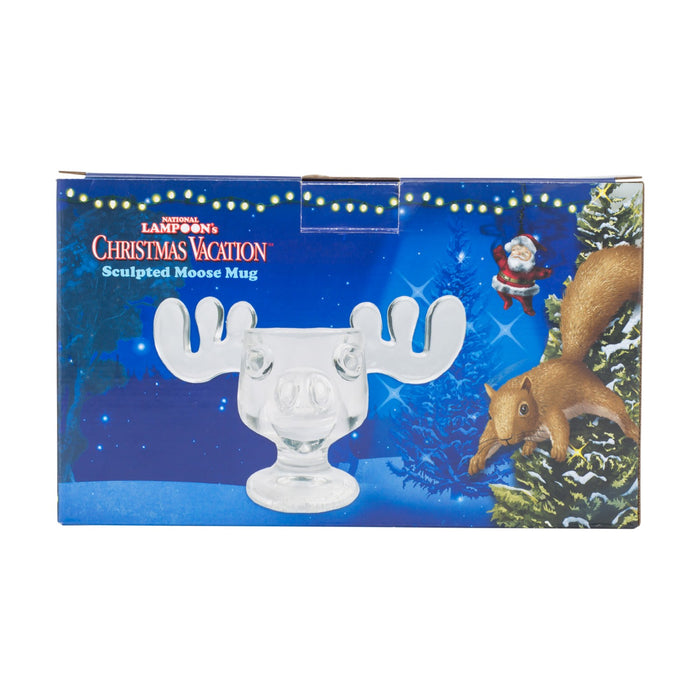 National Lampoon's Christmas Vacation Glass Moose Mug