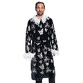 Nature Boy Flair Wrestler Deluxe Robe Halloween Costume Black - TVStoreOnline