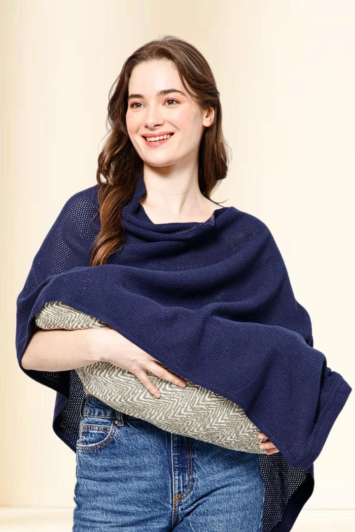 Nautical Twilight Honeycomb Feeding & Nursing Cover - House Of Zelena™