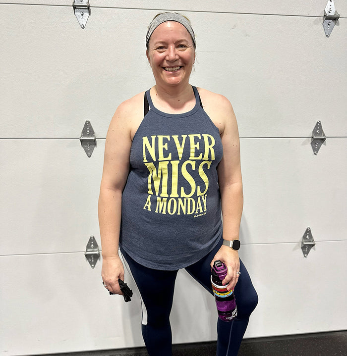 Never Miss a Monday Rocker Tank