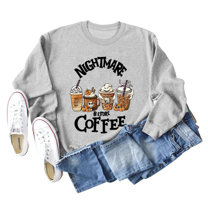 Gray sweater (black color picture) / S
