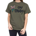 Nintendo Mario Bros Oh Snap T-shirt-tvso