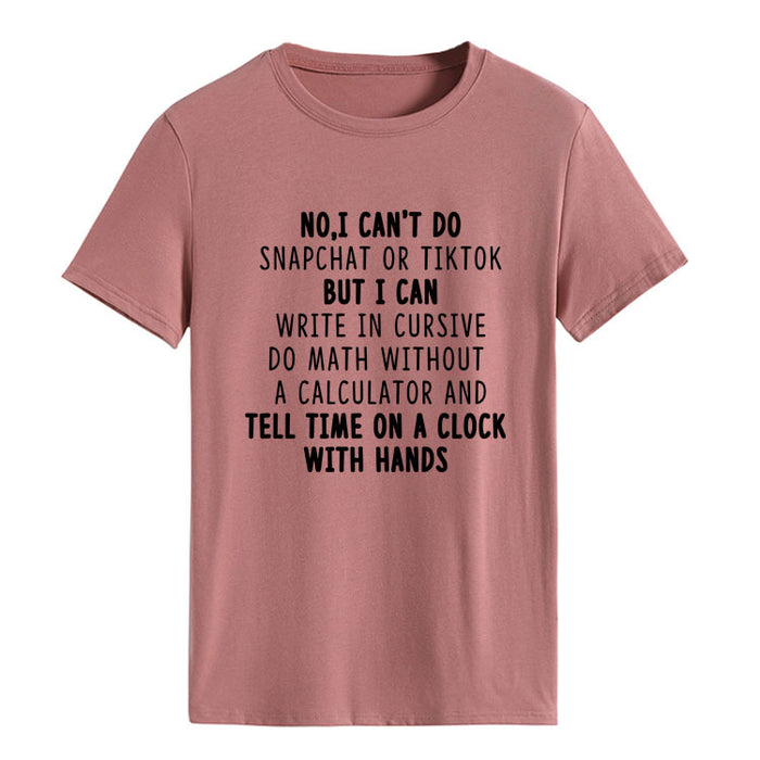 Rose gold (black font) / S