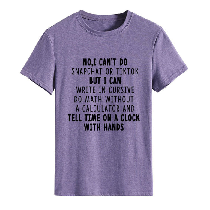 Purple (black font) / S