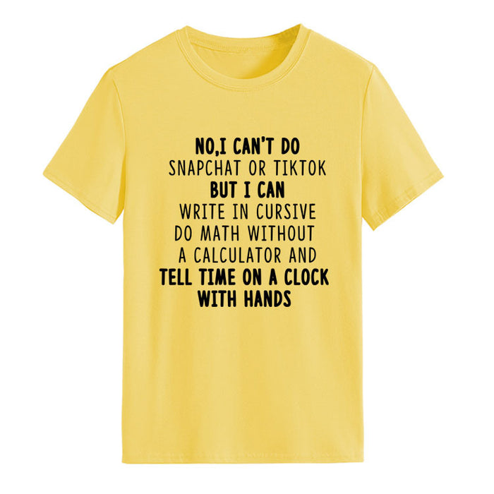 Yellow (black font) / S