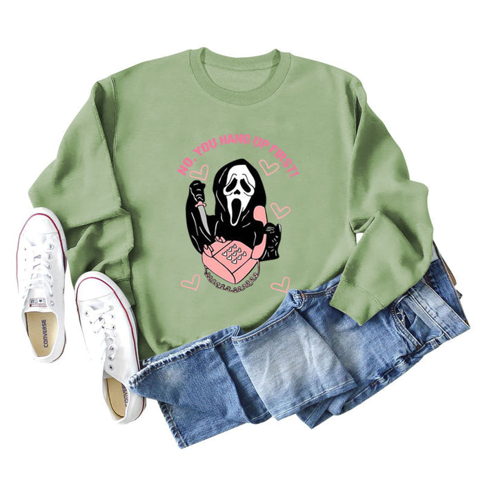 Olive green sweater (color picture) / S