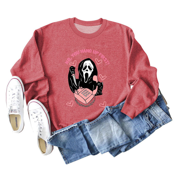 Red sweater (color picture) / S