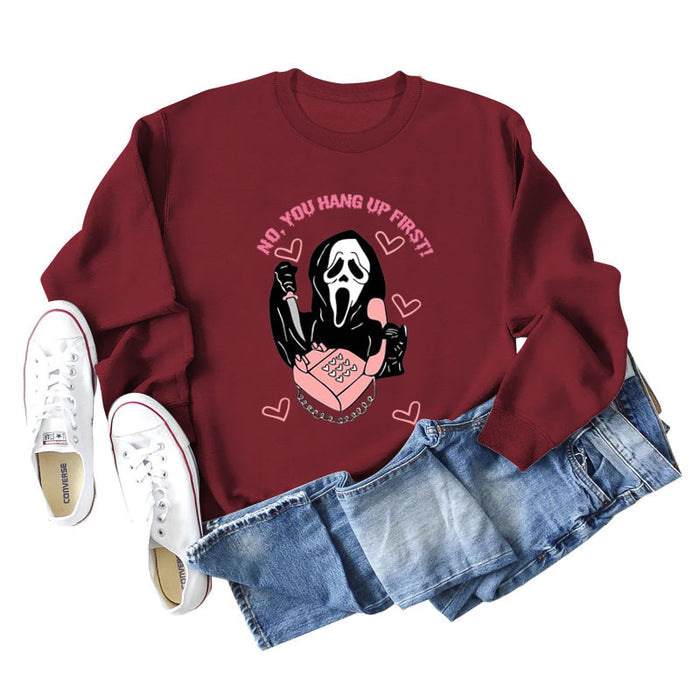 Wine red sweater (color picture) / S