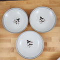 Noritake Grayson 5697 Set of 3 Soup Coupe Bowl Japan Dinnerware 7.5"