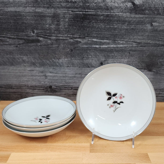 Noritake Grayson 5697 Set of 4 Soup Coupe Bowl Japan Dinnerware 7.5"