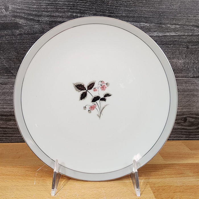 Noritake Grayson Bread Butter Plate Set of 3 Pink Flower Ceramic Vintage China