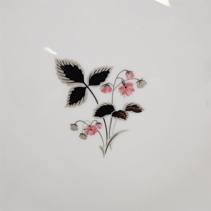 Noritake Grayson Bread Butter Plate Set of 3 Pink Flower Ceramic Vintage China