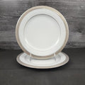 Noritake Legendary Crestwood Platinum Set of 2 Salad Plate 8.5" Plates 4166
