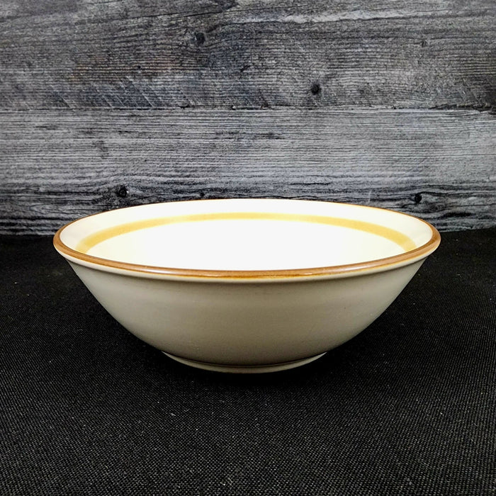 Noritake October Fest Set of 4 Soup Bowls Stoneware Brown Blue Yellow Floral