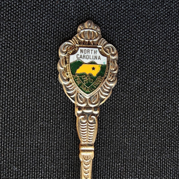 North Carolina Tar Heels State Collectible Travel Souvenir Spoon 4.5" UNC Sports