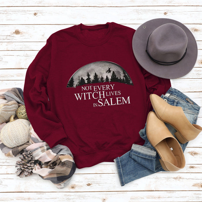 Wine red sweater (white color picture) / S