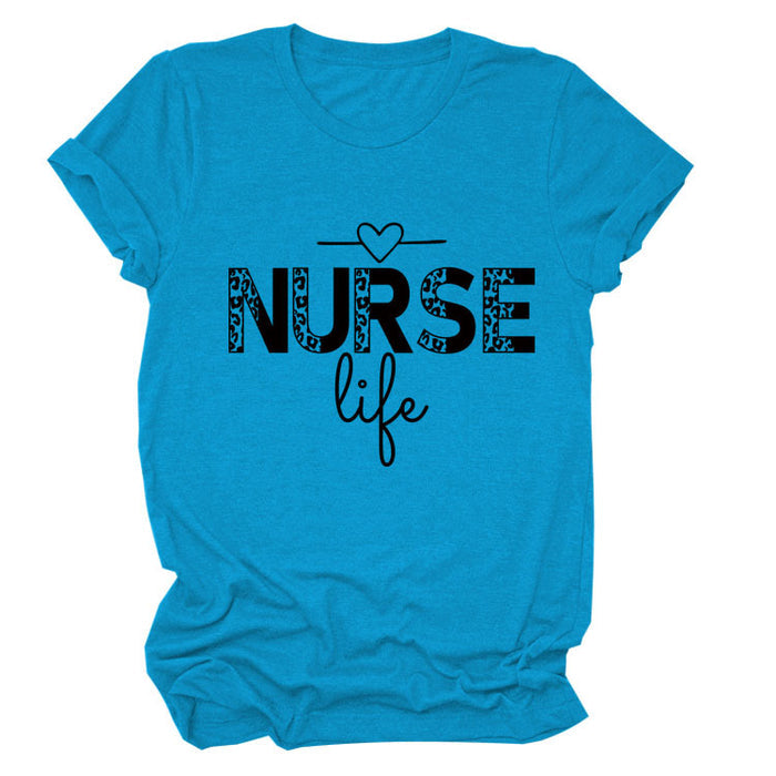 Lake blue (black font) / S