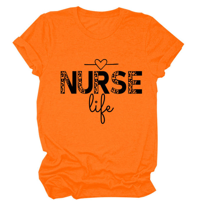 Orange (black font) / S