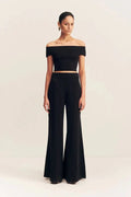 Off Shoulder Top - Black - SODA Fashion Haus