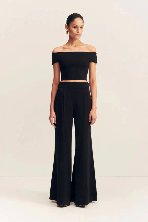Off Shoulder Top - Black - SODA Fashion Haus